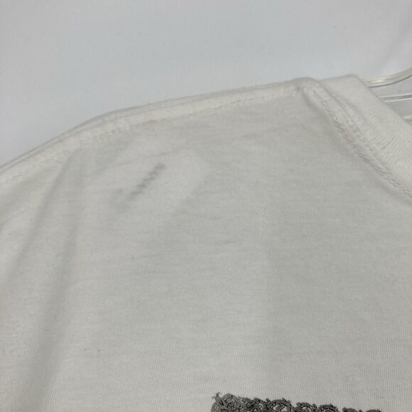 Banana Republic Safari Pocket Tee Mens XL Iguana Map White Logo Lizard Reptile - Picture 13 of 13